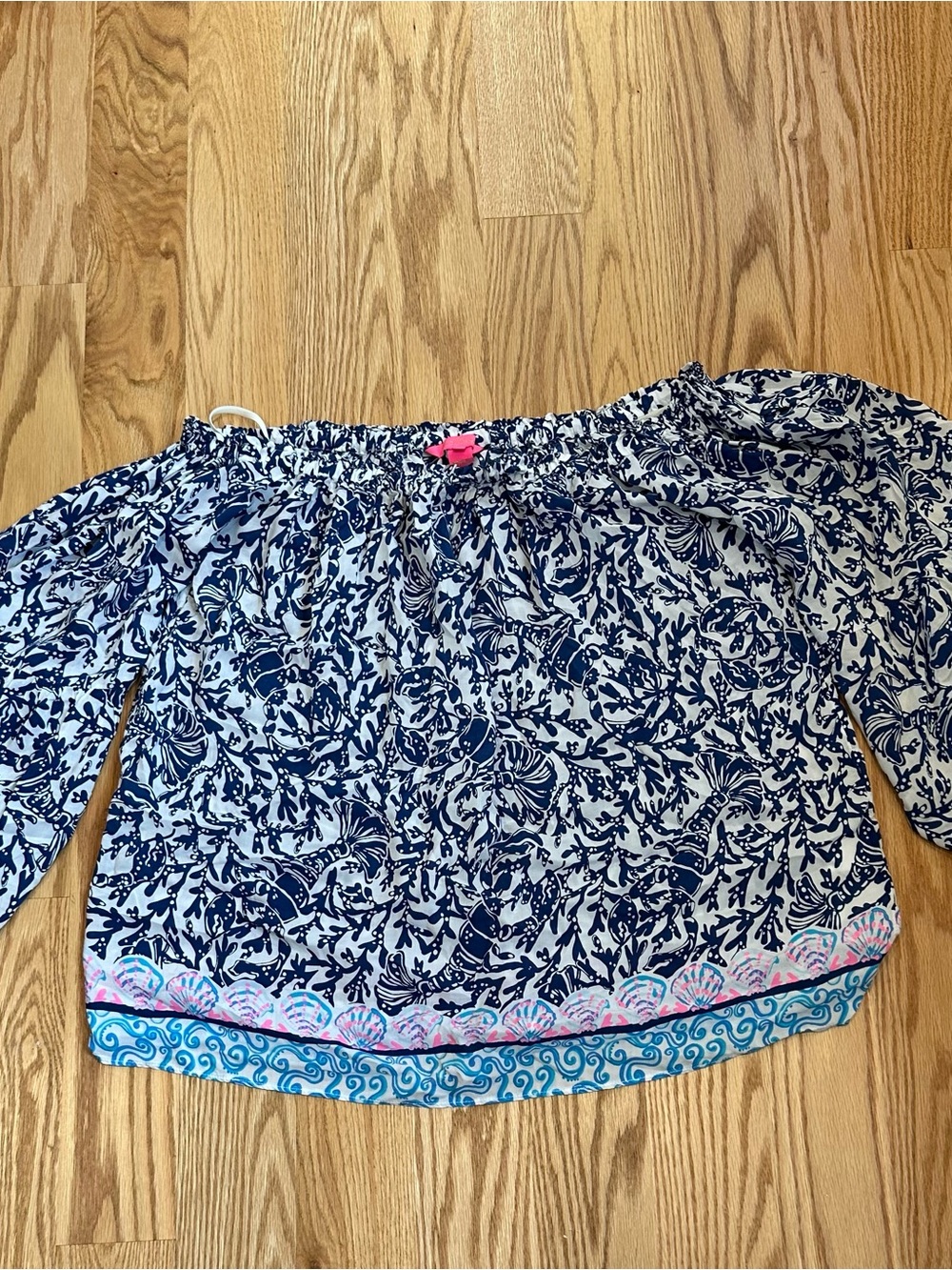 Lilly Pulitzer Nevie Off-The-Shoulder Top